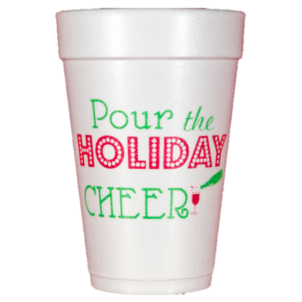 20 oz Personalized Styrofoam Cups from Limelight Paper – Limelight Paper &  Partyware