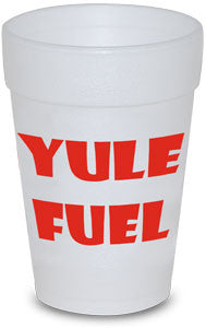 Yule Fuel Foam Cups  The Monogram Merchant