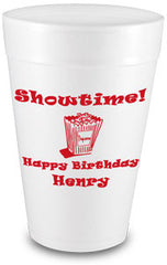 Custom 32 oz Styrofoam Cups - Limelight Paper