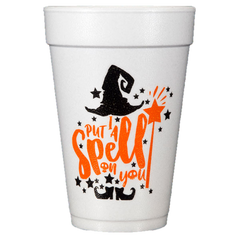 Pre-Printed Styrofoam Cups<br> I'll Put A Spell On You