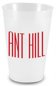 Personalized Frosted Plastic Cups