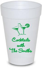 Custom 16 oz Styrofoam Cups - Limelight Paper