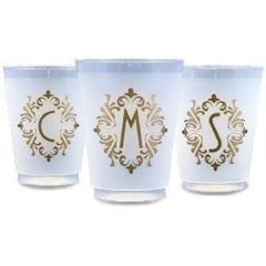 Pre-Printed Frost-Flex Cups<br> Bellevue Initial