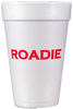 Pre-Printed Styrofoam Cups<br> Roadie (red)