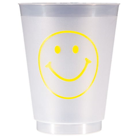 Frost-Flex Cups<br> Smiley Face (yellow)