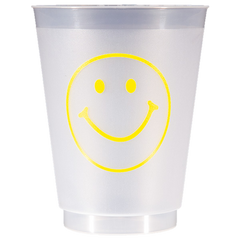Frost-Flex Cups<br> Smiley Face (yellow)