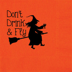 Pre-Printed Beverage Napkins<br> Don't Drink & Fly
