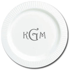 Custom 10.25" Premium Plastic Plates - Limelight Paper