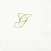 Pre-Printed Beverage Napkins<br> 3-Ply Initial (Quill)