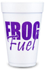 Pre-Printed Styrofoam Cups<br> Frog Fuel