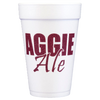 Pre-Printed Styrofoam Cups<br> Aggie Ale