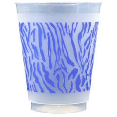 Pre-Printed Frost-Flex Cups<br> Tiger (purple)