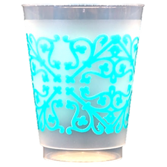 Pre-Printed Frost-Flex Cups<br> Patterns (tiffany blue)