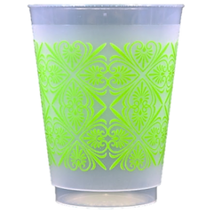 Pre-Printed Frost-Flex Cups<br> Patterns (lime)