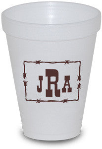 24 oz Personalized Styrofoam Cups from Limelight Paper – Limelight Paper &  Partyware