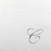 Pre-Printed Beverage Napkins<br> Linun Initial (Quill)