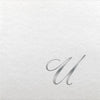 Pre-Printed Beverage Napkins<br> Linun Initial (Quill)