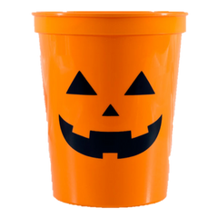 Pre-Printed Stadium Cups<br> Jack O'Lantern